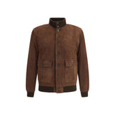 Valstar Brown Calf Leather Bos Taurus Bomber